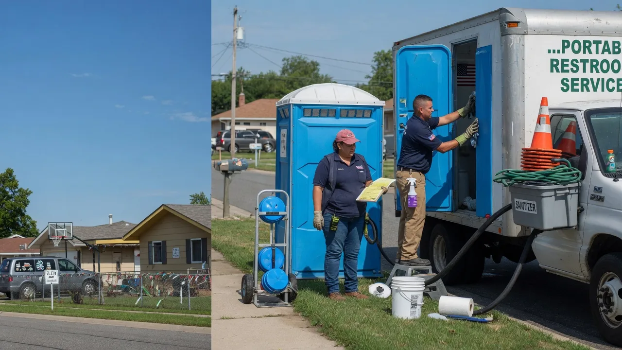 Portable Toilet Rental in Bonita, LA near me